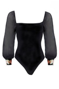 Black Mesh Bodysuit-0