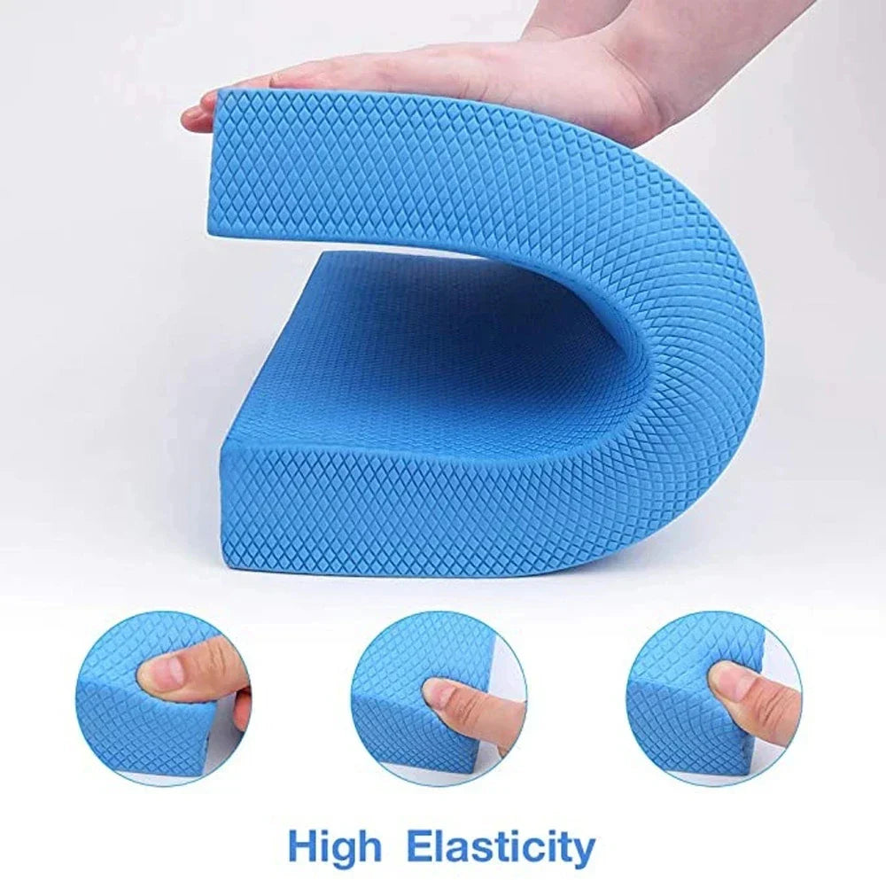 Textured soft TPE foam balance pad exercise cushion for yoga, physical therapy, and core strength — view 3