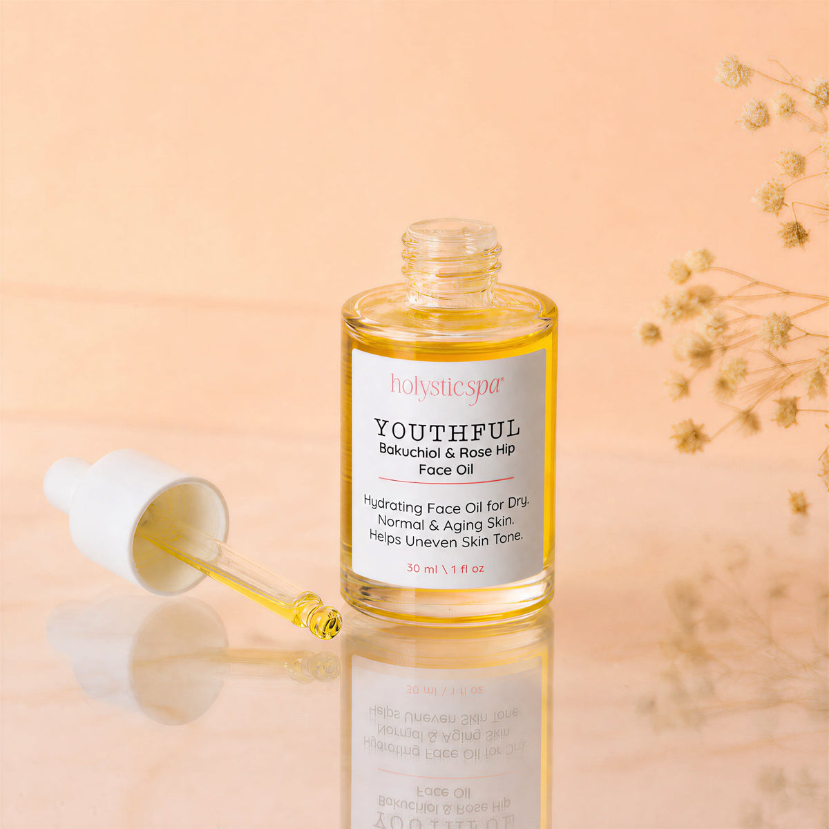 Youthful Bakuchiol + Rose Hip Face Oil-2