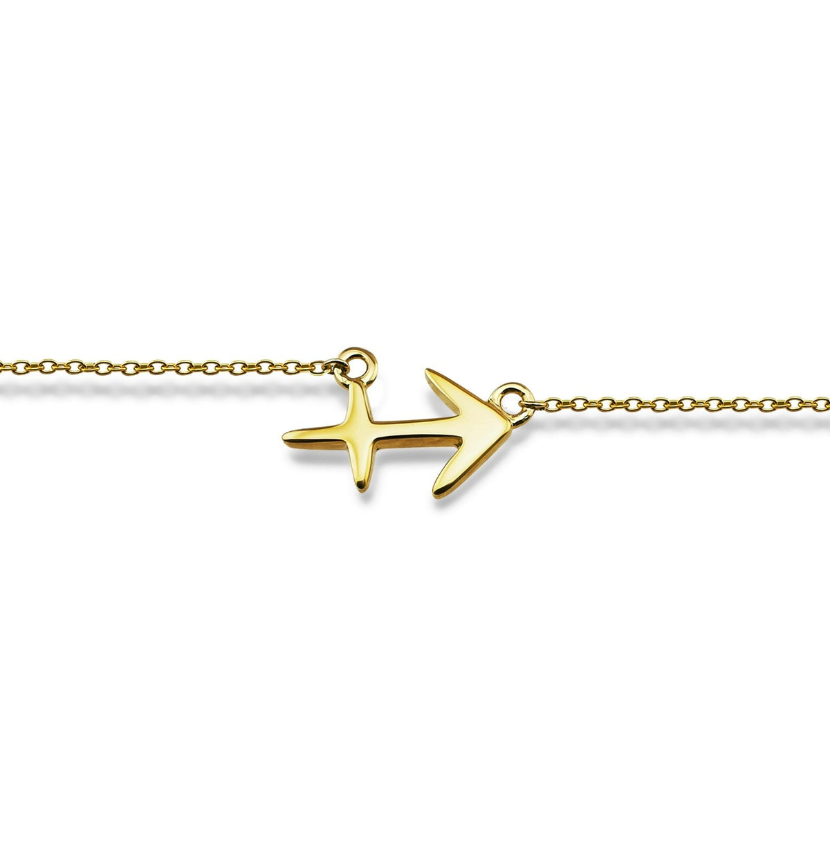Boogschutter Armband Gold-Plated Zodiac ZB012G-0