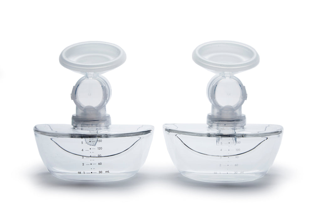 Clear silicone breast shield replacement parts kit for nursing mothers, ensuring efficient and hygienic pumping — view 3