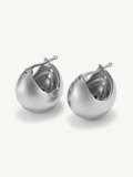 Sterling silver Hoop Earrings – Zadie | No More Nobody-0