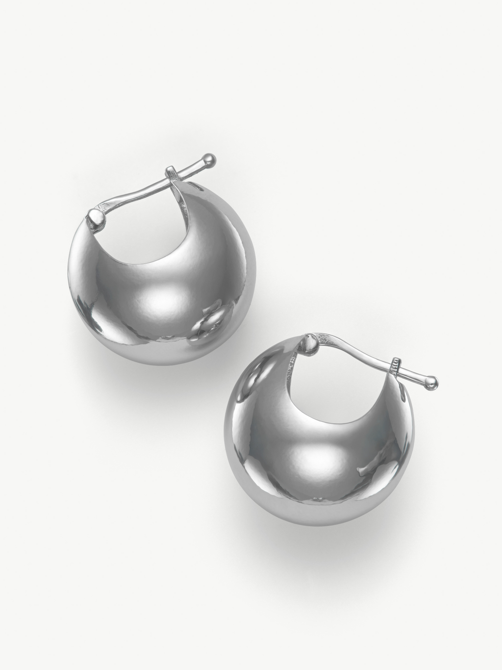 Sterling silver Hoop Earrings – Zadie | No More Nobody-4