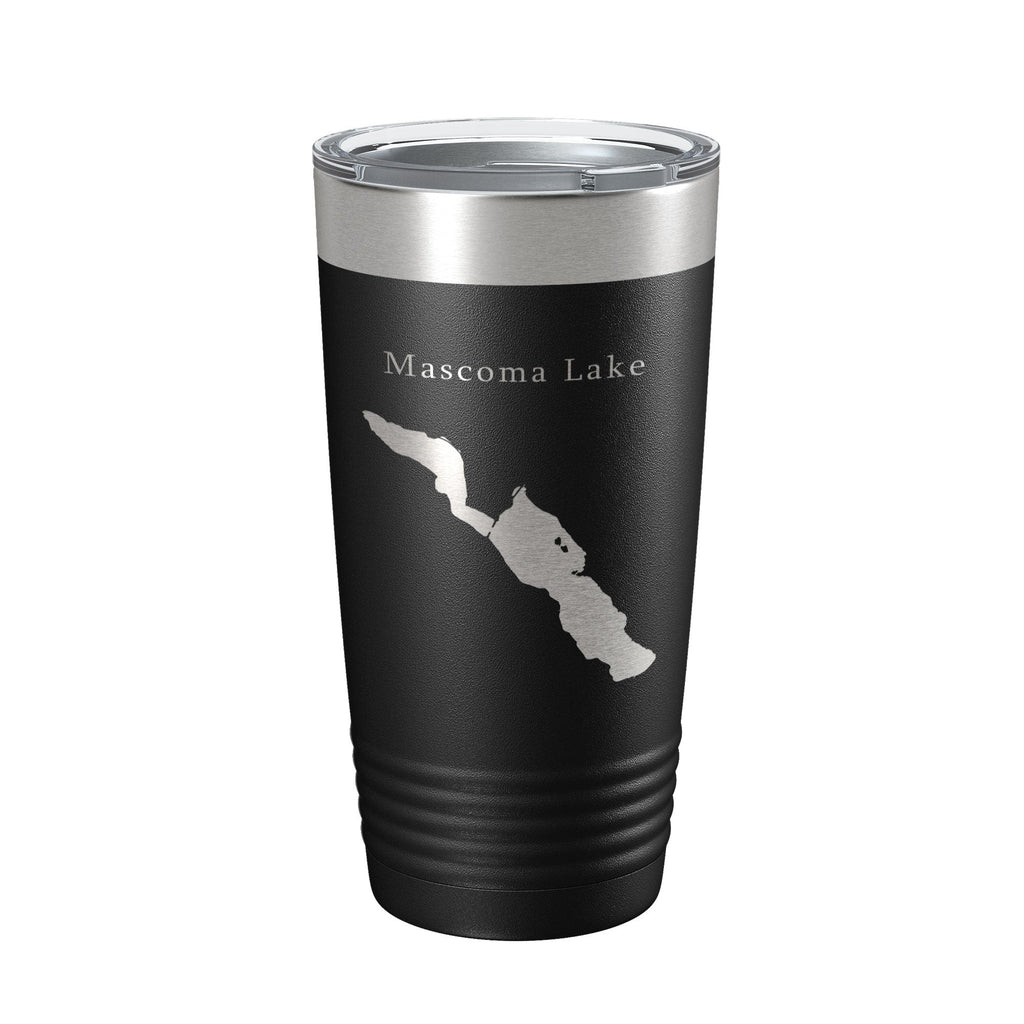 Mascoma Lake Map Tumbler Travel Mug Insulated Laser Engraved Coffee Cup New Hampshire 20 oz-5