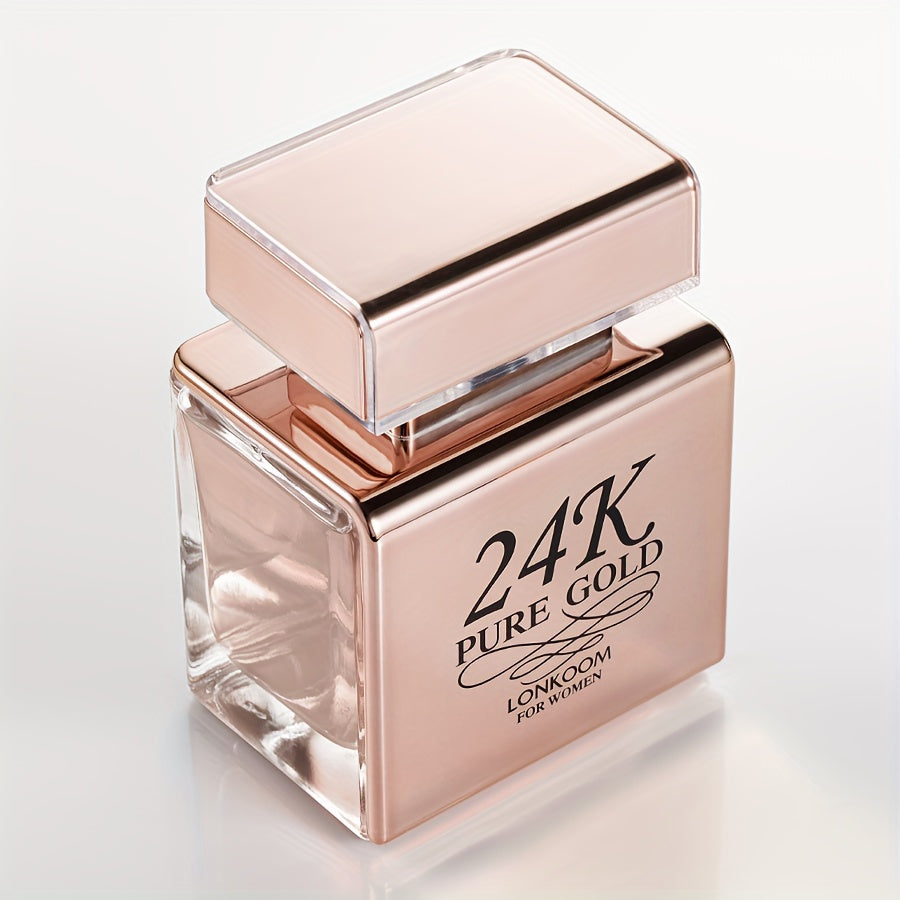 100ml women's eau de parfum glass bottle featuring a refreshing floral fragrance — view 2