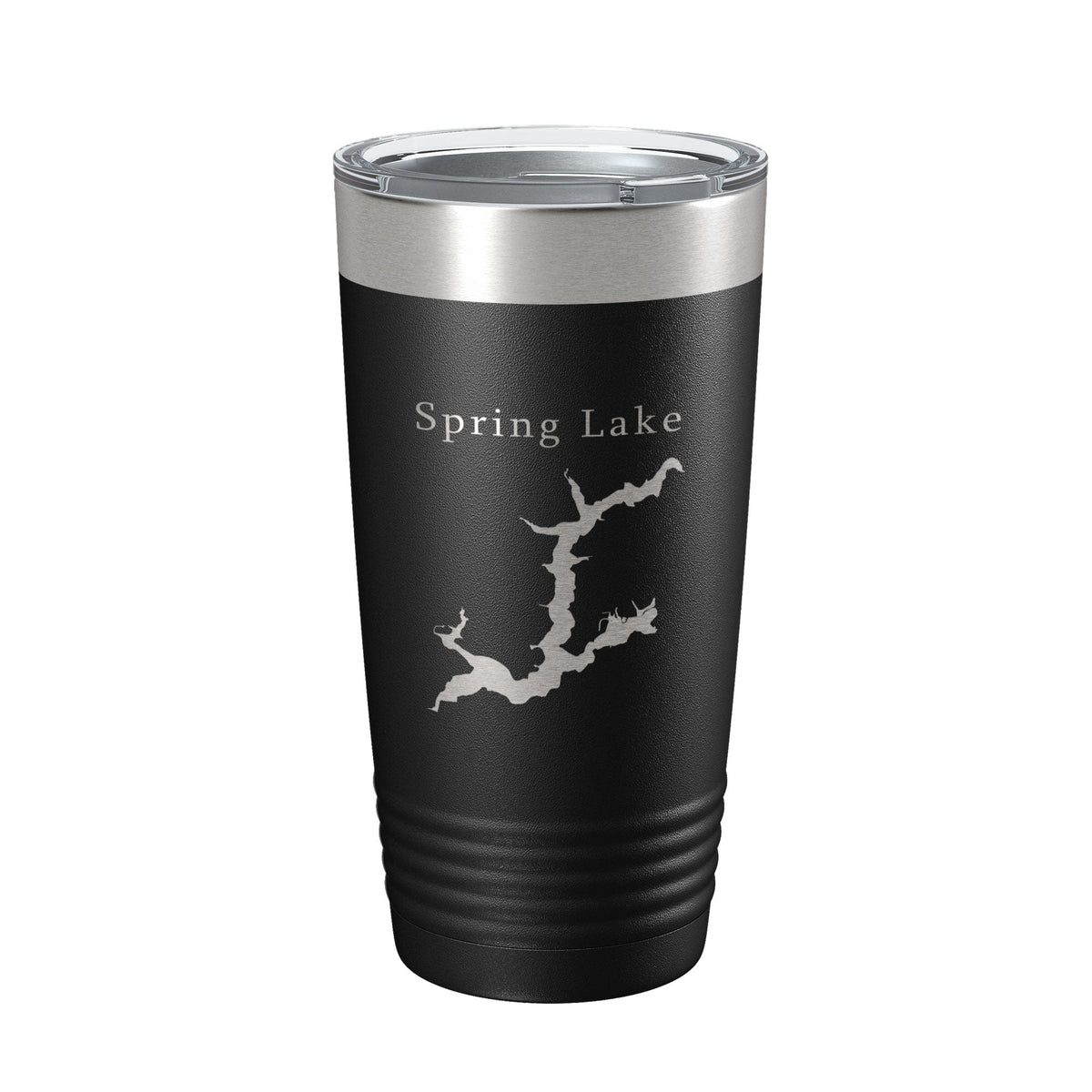 Spring Lake Map Tumbler Travel Mug Insulated Laser Engraved Coffee Cup Michigan 20 oz-5