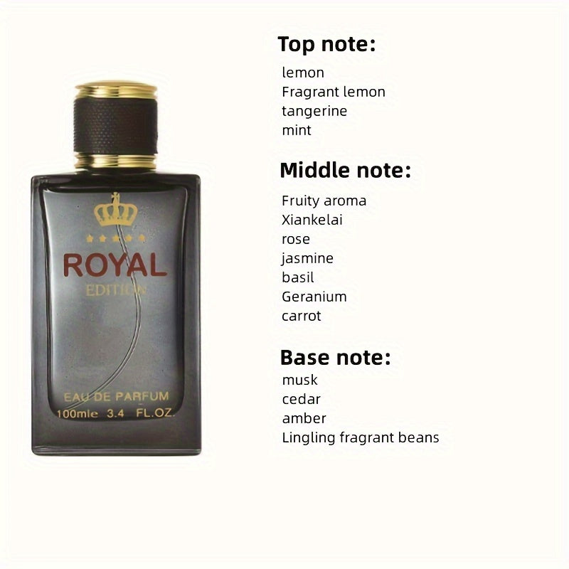 100ml Men's Eau De Parfum bottle and elegant compact presentation box for gifting — view 4