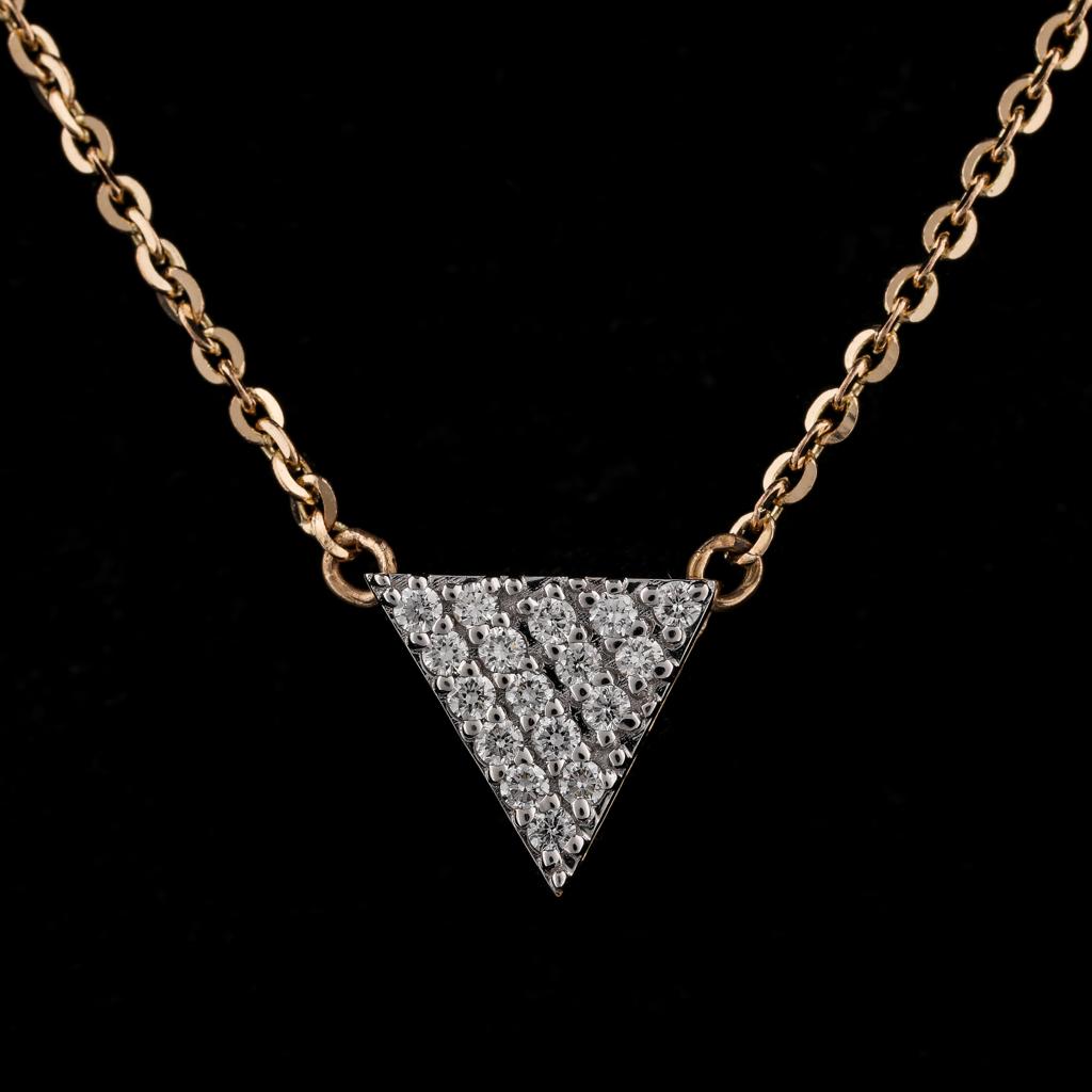 Maren Triangle Necklace-0