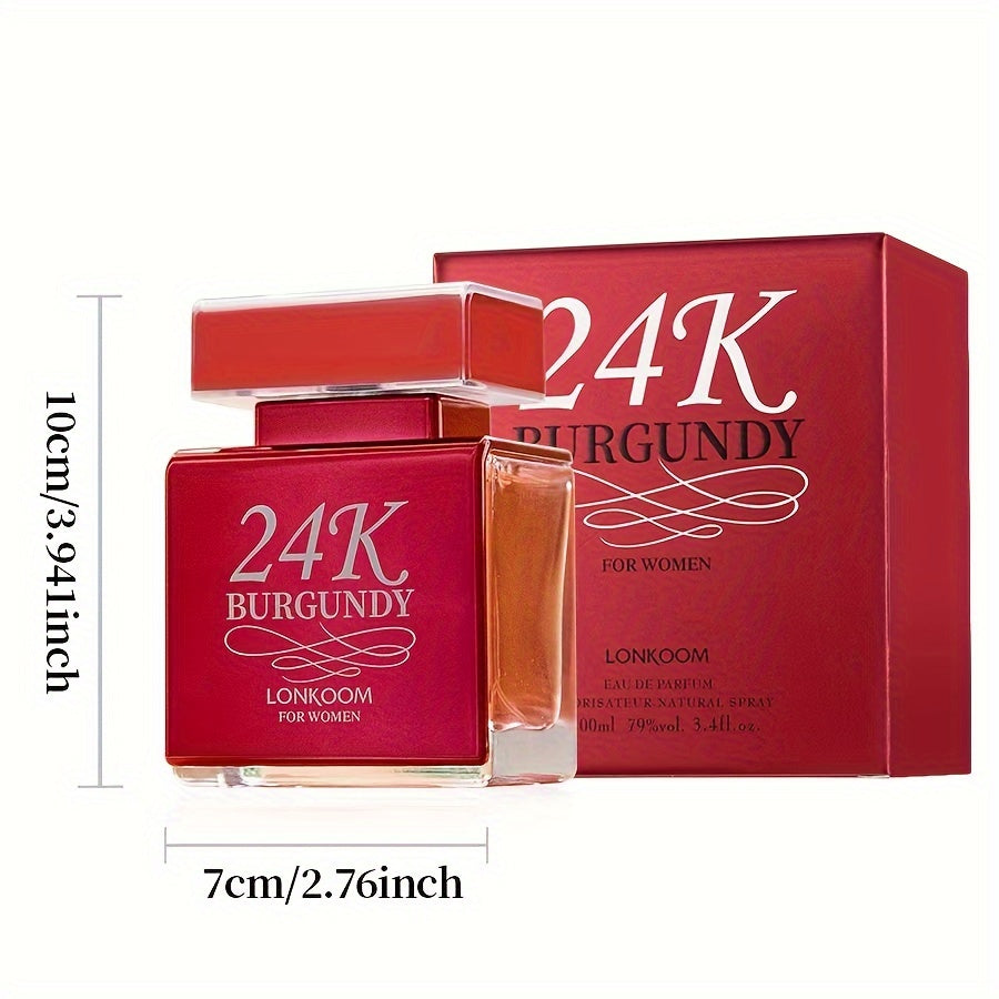 Elegant 100ml women's oriental floral eau de parfum glass bottle with refreshing liquid fragrance inside. — view 4