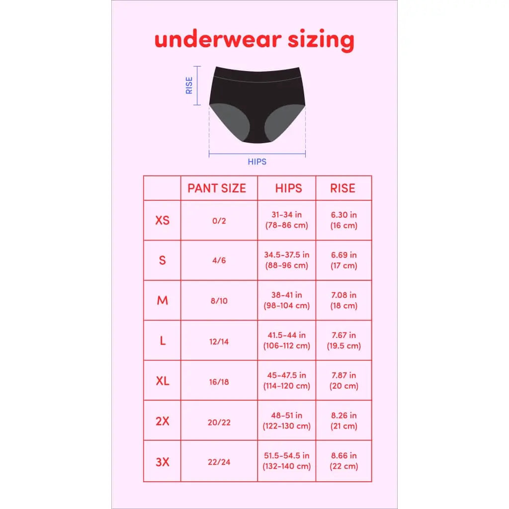 Absorbent period underwear offering leakproof eco-friendly and PFAS-free menstrual protection for women — view 4