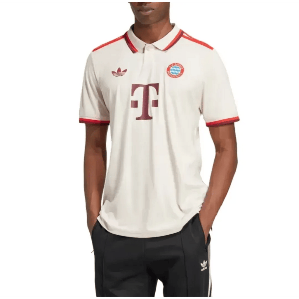Bayern Munich Third soccer jersey 2024/25 with authentic crest and Adidas trefoil logo — view 3