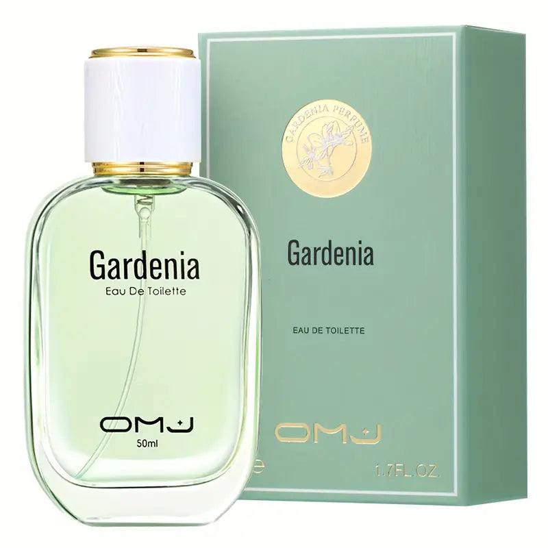 Gardenia Bloom 50ml Eau De Toilette sleek glass perfume bottle for women with floral fruity fragrance