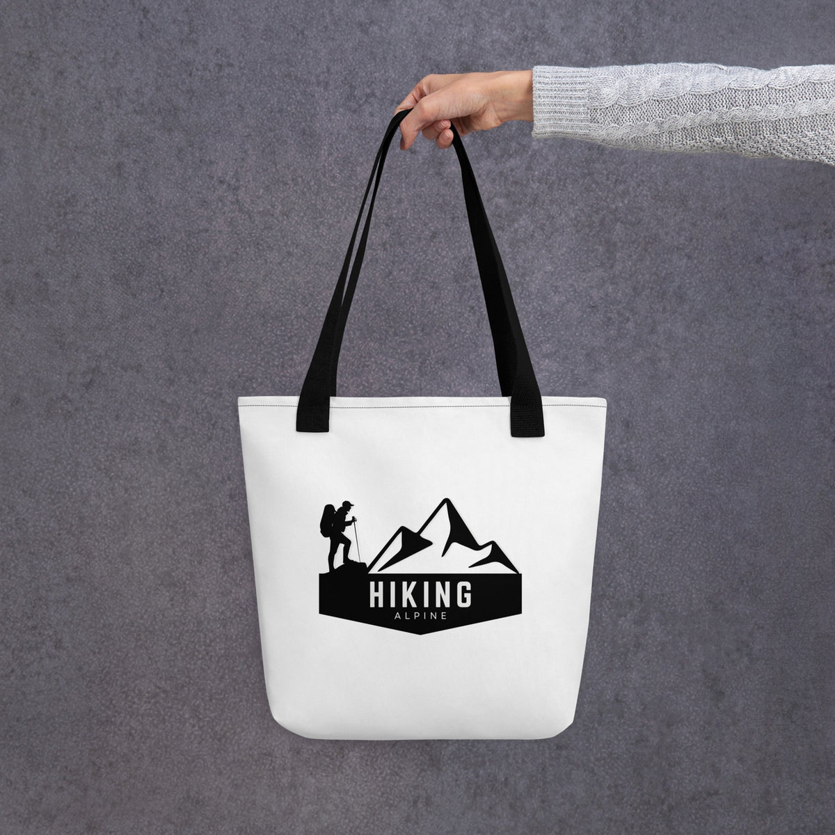 Hiking Alpine Top Tote Bag-0