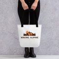 Hiking Alpine Sun Tote Bag-0