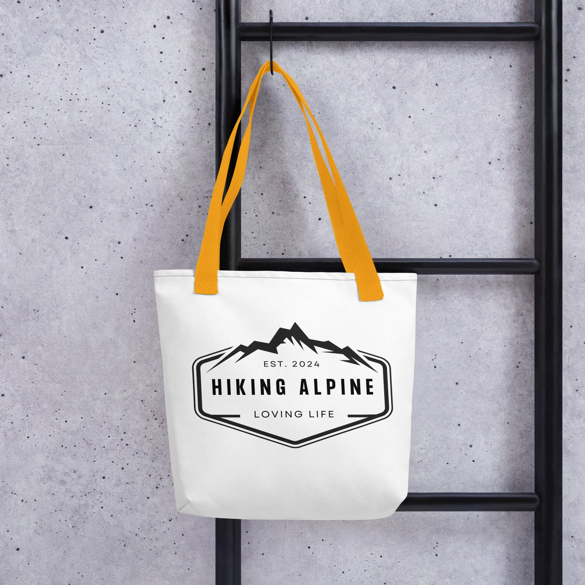 Hiking Alpine Trails Tote Bag-2