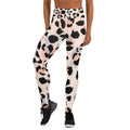 Women's high-waisted yoga leggings in smooth microfiber fabric ideal for fitness and everyday athleisure wear