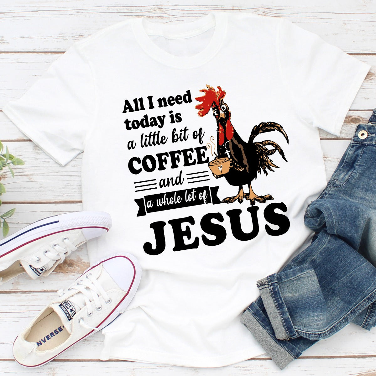 All I Need Today T-Shirt-0