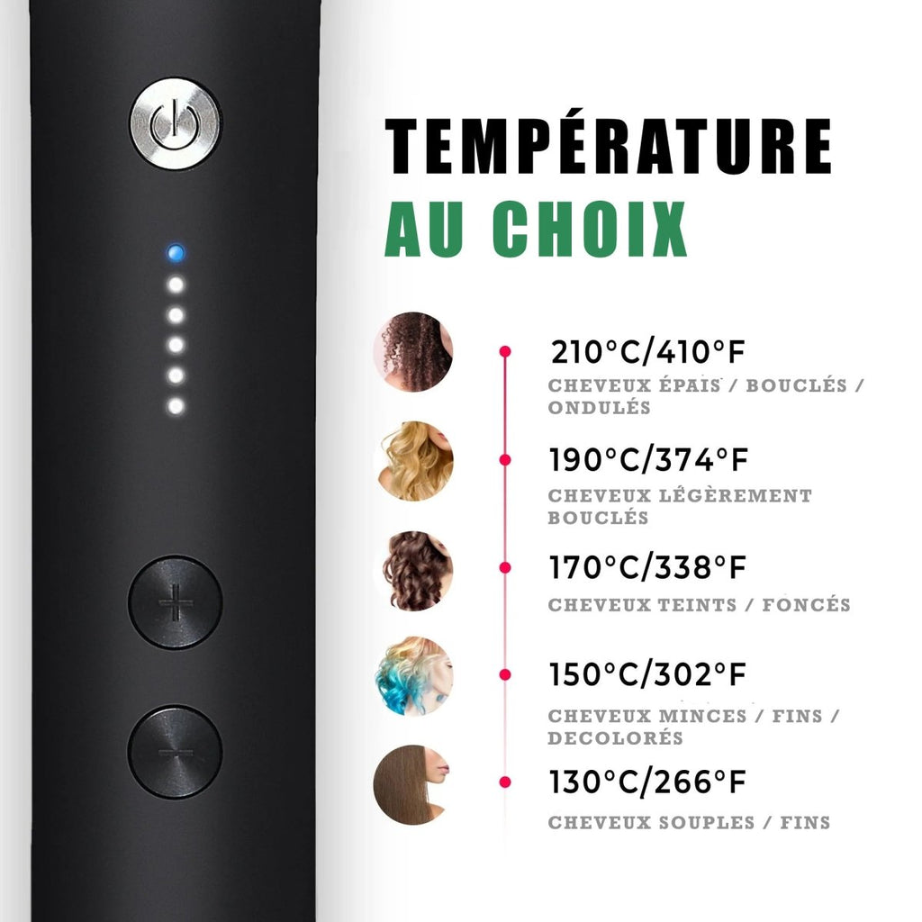 HairMaster Duo - Lisseur 2 en 1 + Brosse Offerte-3