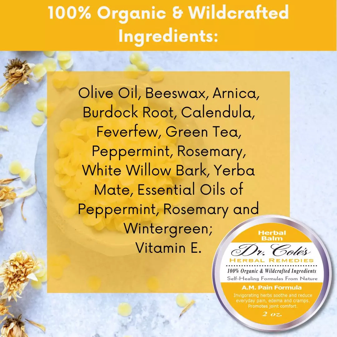 21 - Dr. Cole's A.M. Pain Herbal Balm-3