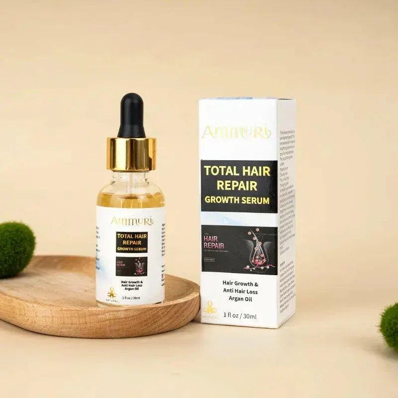 Natural botanical hair oil in a 50ml bottle for thinning hair and dry scalp nourishment — view 4
