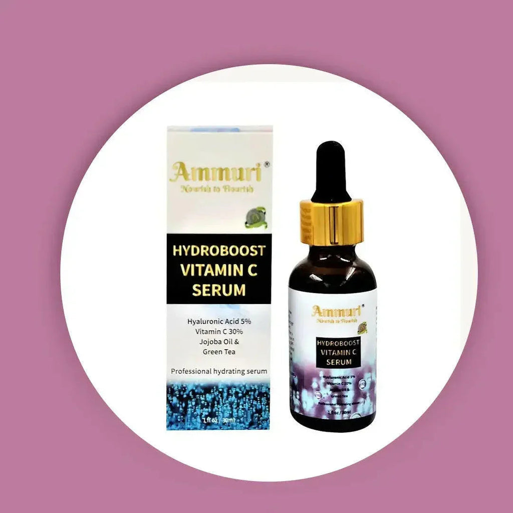 Hyaluronic Acid & Vitamin C Hydrating Face Serum | Ammuri-2