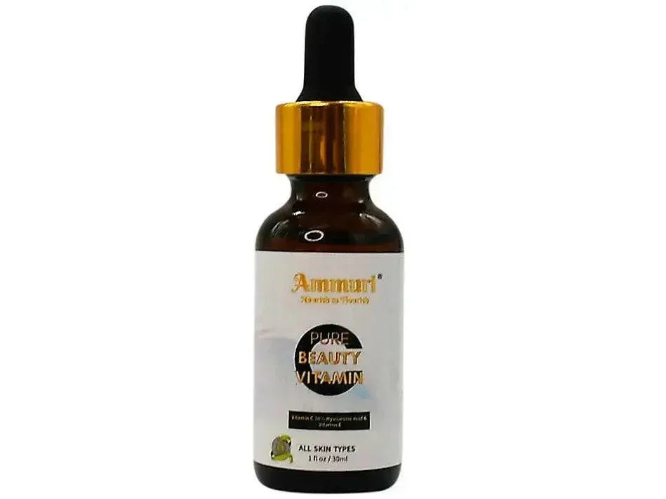Vitamin C 30% Face Serum with Hyaluronic Acid (30ml) | Ammuri-4