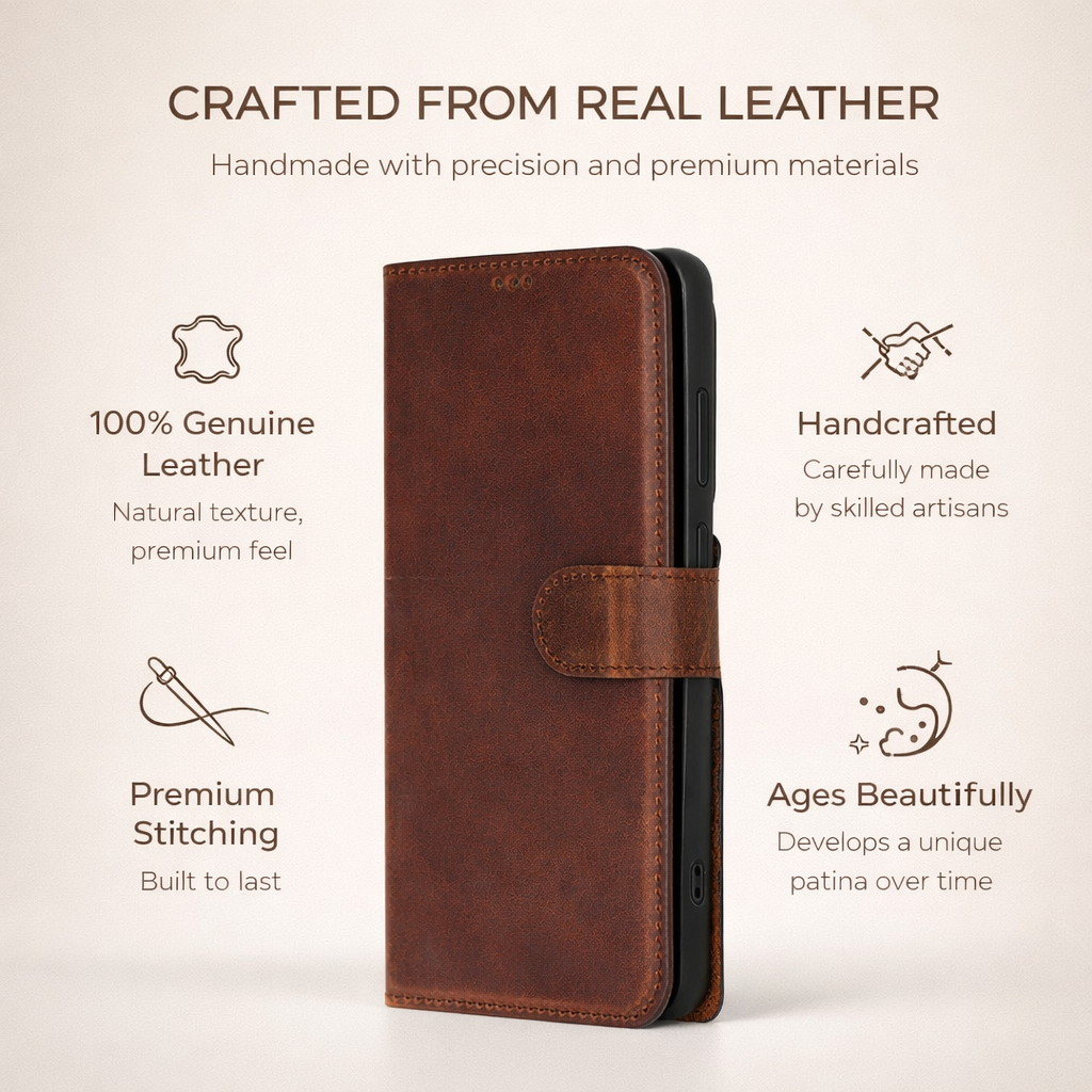Buffalo Samsung Galaxy S26 Ultra Leather Wallet Case-3