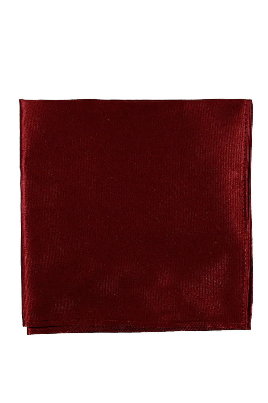 Eternity pocket square in vibrant premium satin folded elegantly for a mens tuxedo or suit