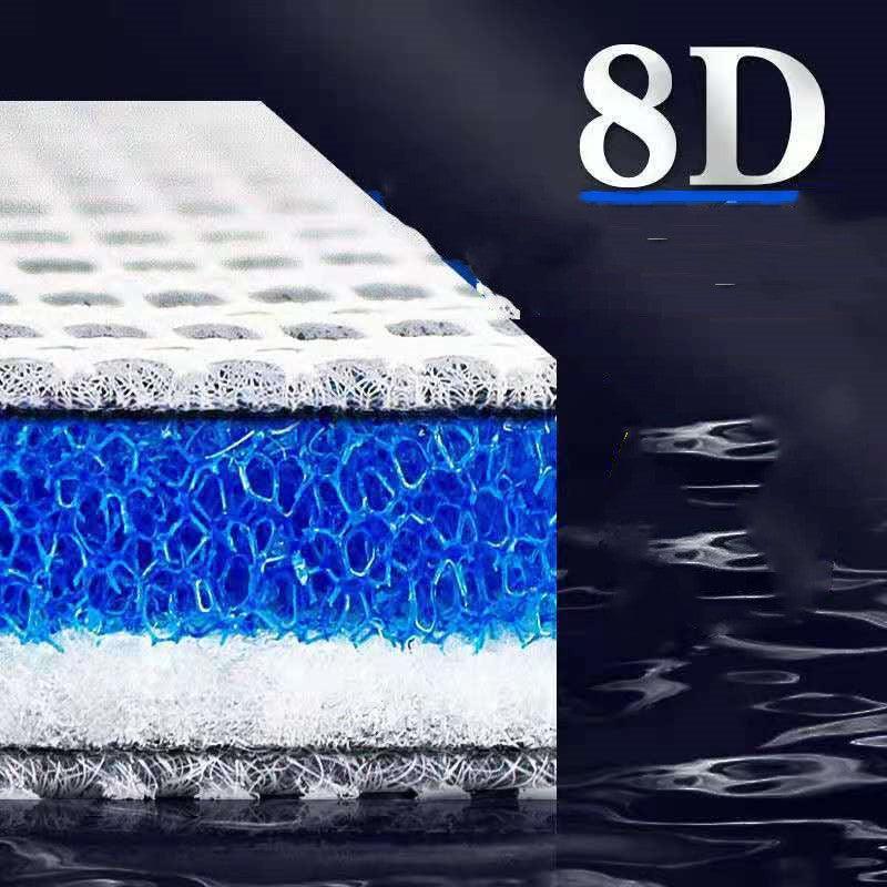 Thick 8D washable fish tank filter cotton pad for clean aquarium water purification systems — view 2