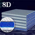 Thick 8D washable fish tank filter cotton pad for clean aquarium water purification systems