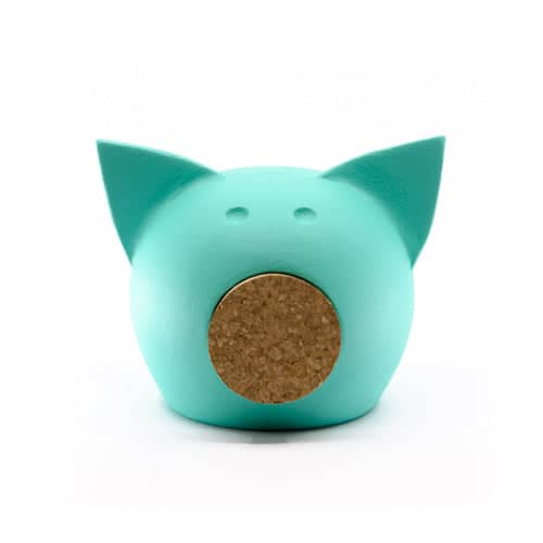 Handmade Ceramic Blackboard Piggy Bank - The Chalk Collection-32
