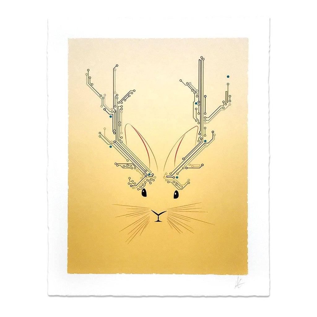 Jackalope Art Print-0