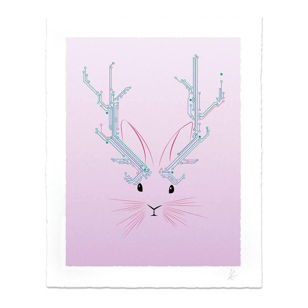 Jackalope Art Print-1