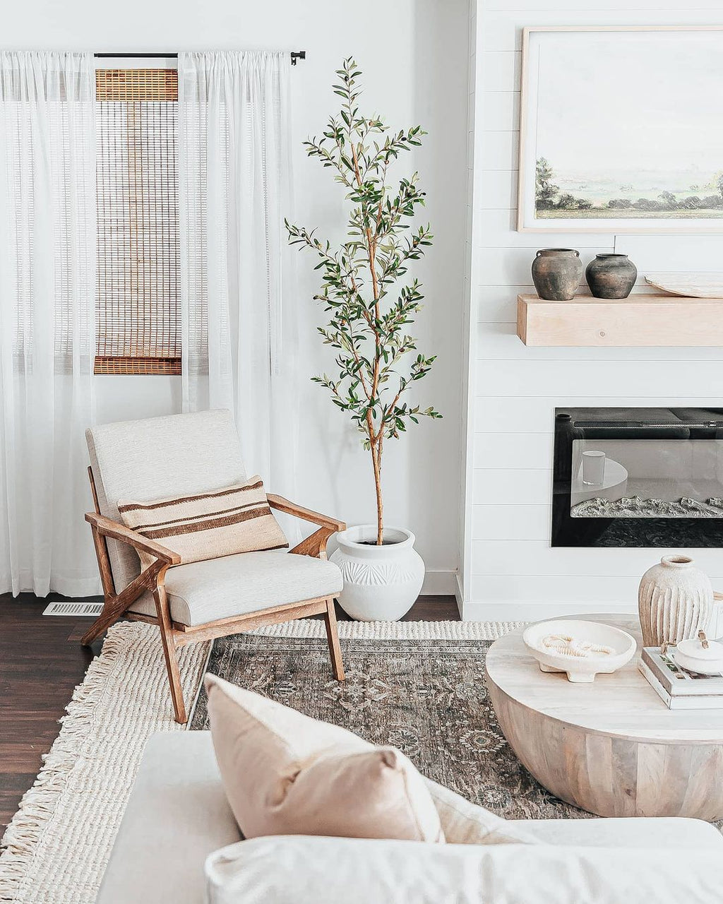 Artificial Olive Tree 82"-3