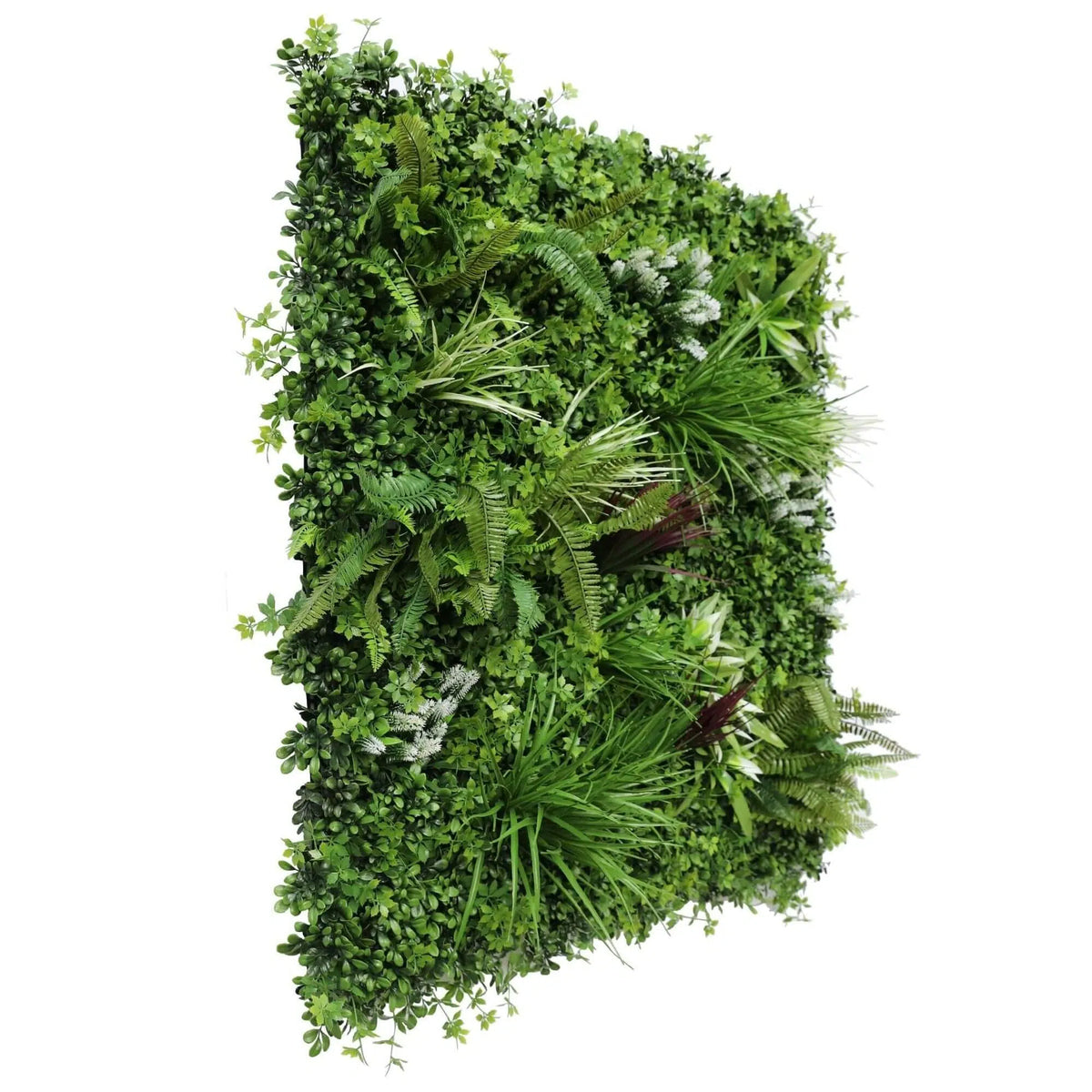 Tropical Vista Artificial Vertical Garden Green Wall Panel 40×40in 11 SQ FT – UV Resistant – Commercial Grade-2