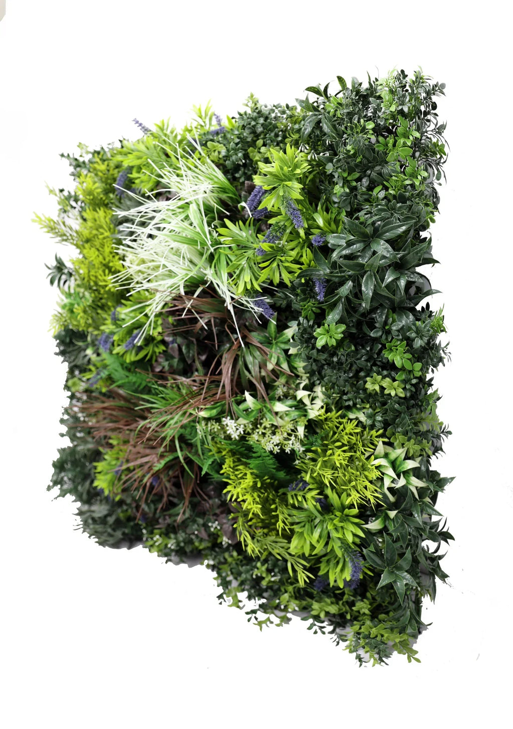 Tropical Forest Artificial Vertical Garden Green Wall Panel 35×35in – NFPA 701 Certified – UV Resistant – Commercial Grade-2