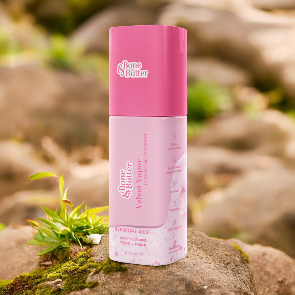 Milky oil foaming cleanser in a 50ml bottle, hydrating daily face wash for radiant skin — view 4