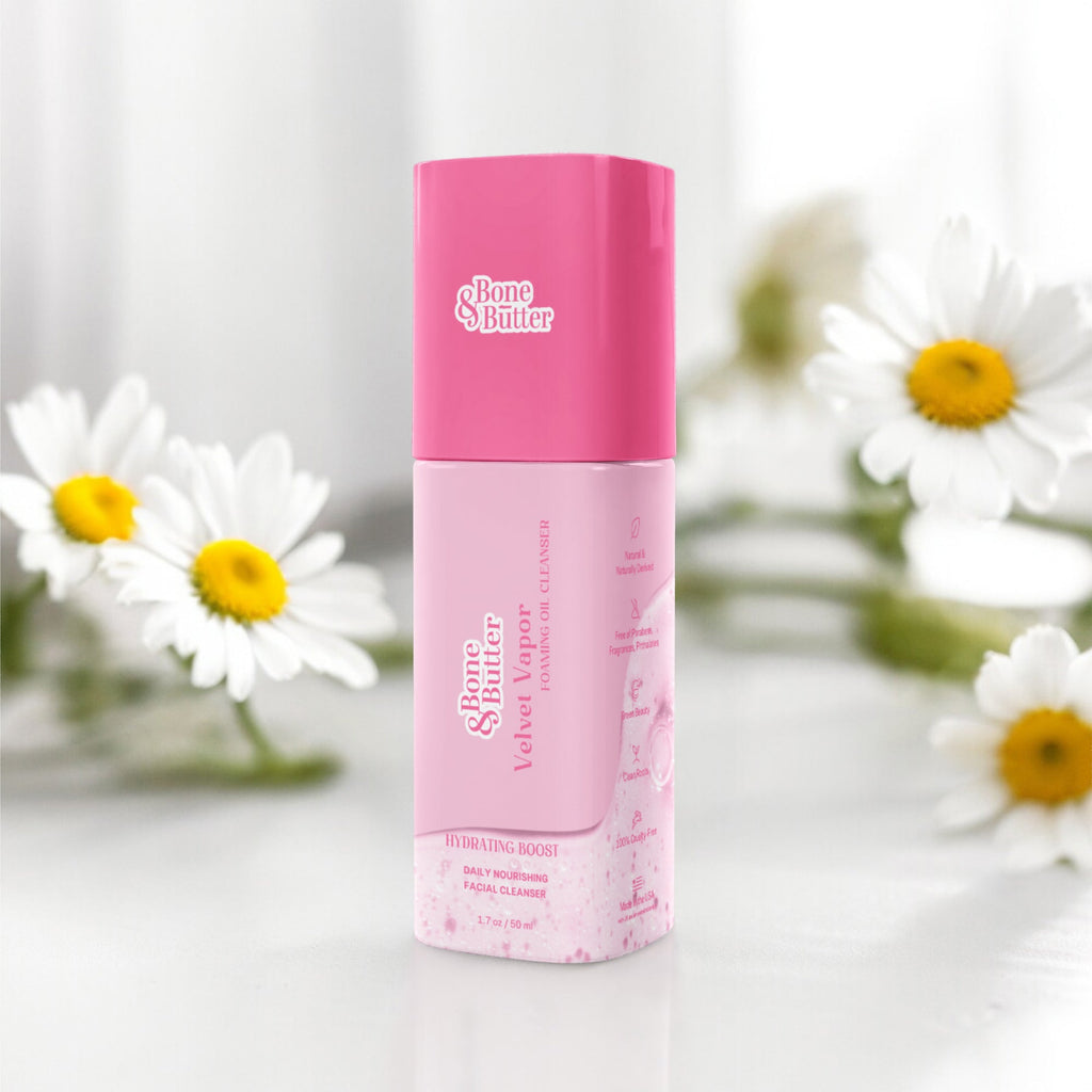 Milky oil foaming cleanser in a 50ml bottle, hydrating daily face wash for radiant skin — view 5