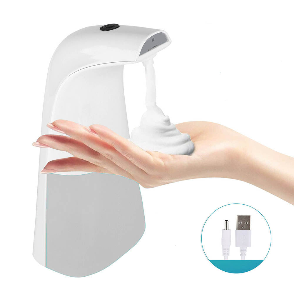 Automatic soap dispenser for kitchen or bathroom dispensing liquid soap contactlessly — view 3