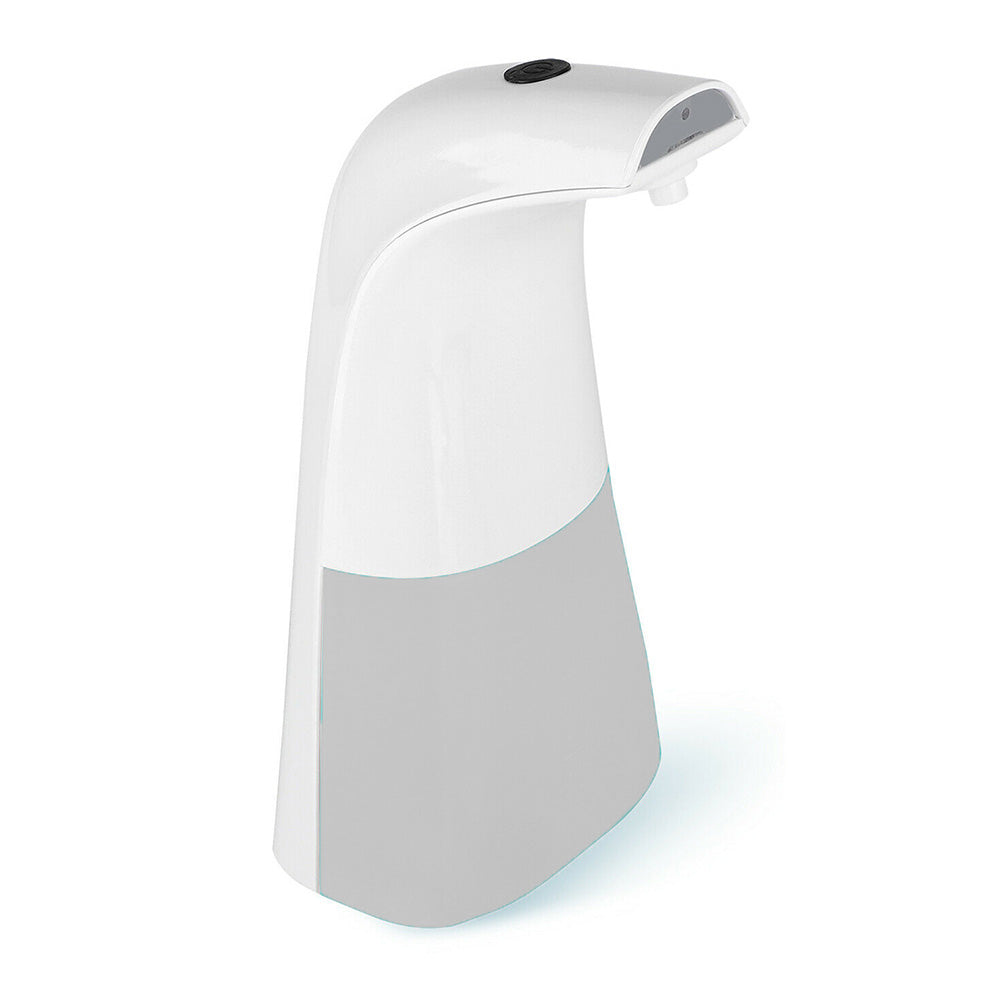 Automatic soap dispenser for kitchen or bathroom dispensing liquid soap contactlessly