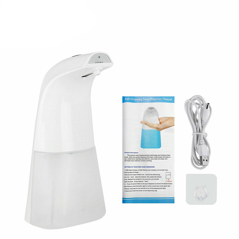 Automatic soap dispenser for kitchen or bathroom dispensing liquid soap contactlessly — view 5