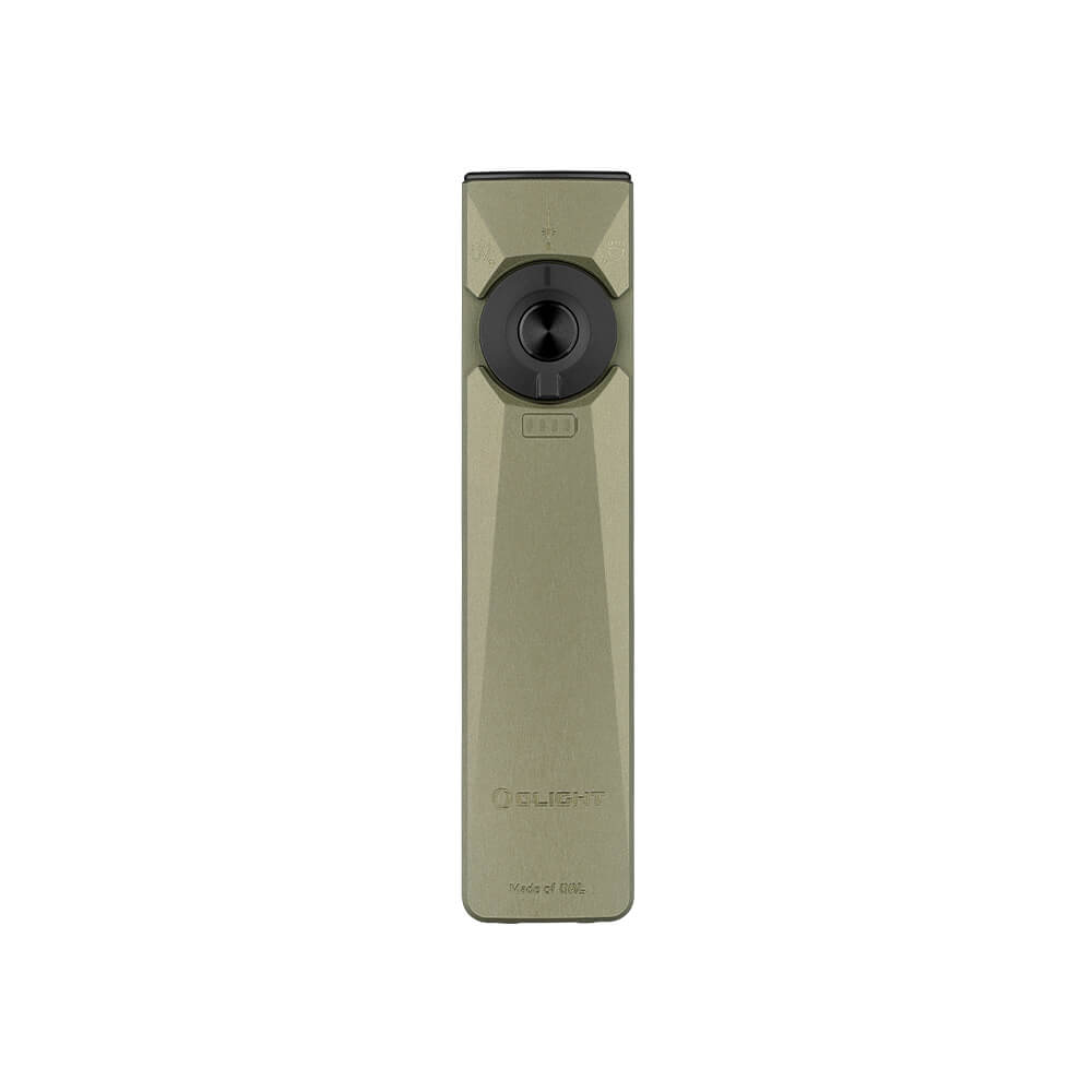 Arkfeld Ultra 3-in-1 EDC flashlight in matte O-aluminum with side button and compact design — view 2