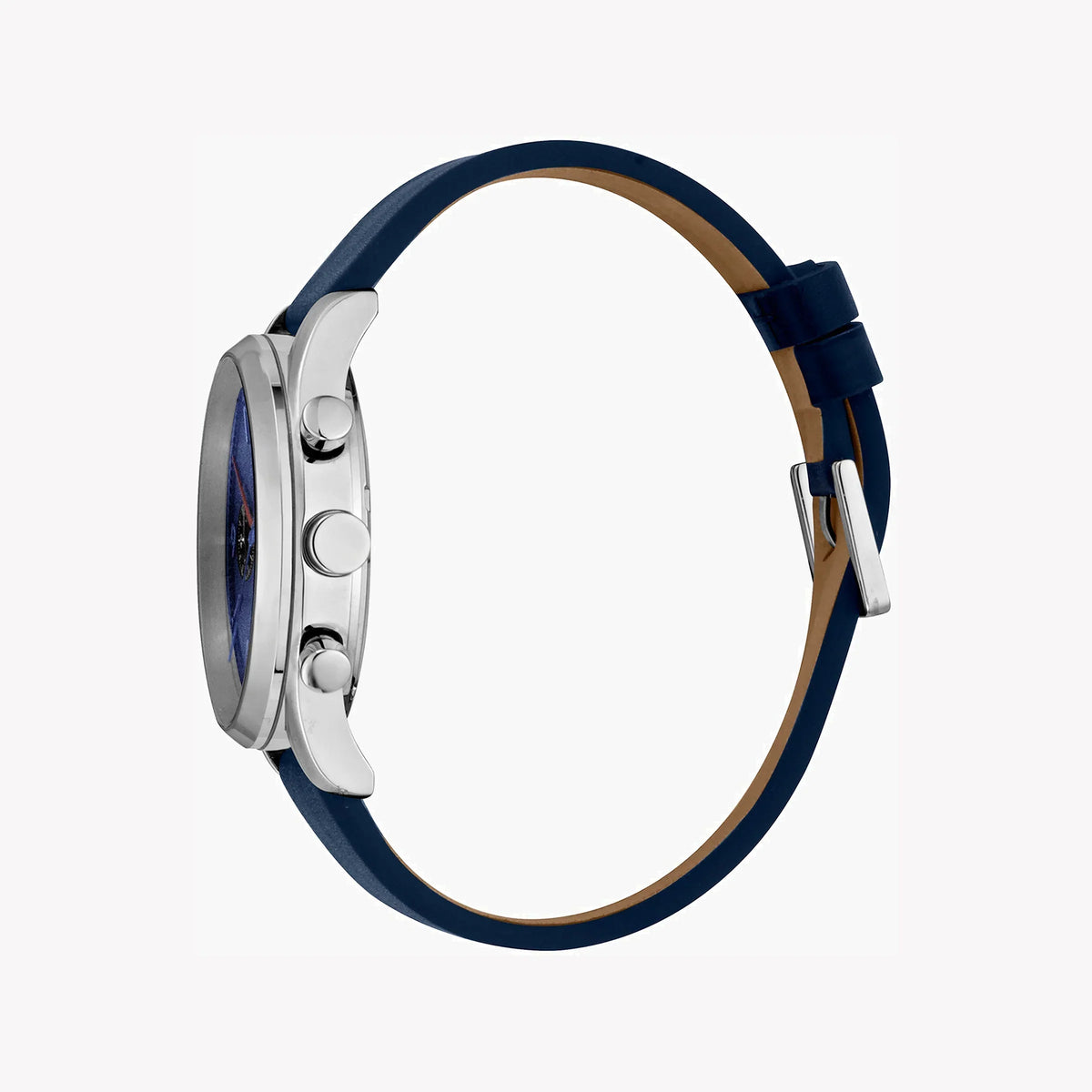 Esprit Men's Blue Leather Watch, Blue Dial | Es1g262m0085-1