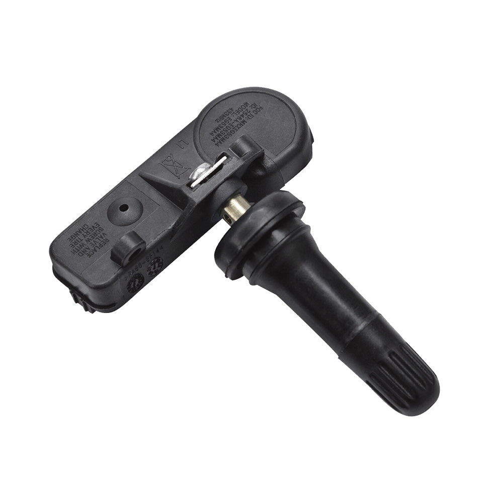 Four pack tire pressure sensors for Jeep vehicles, direct replacement black automotive monitoring components — view 2
