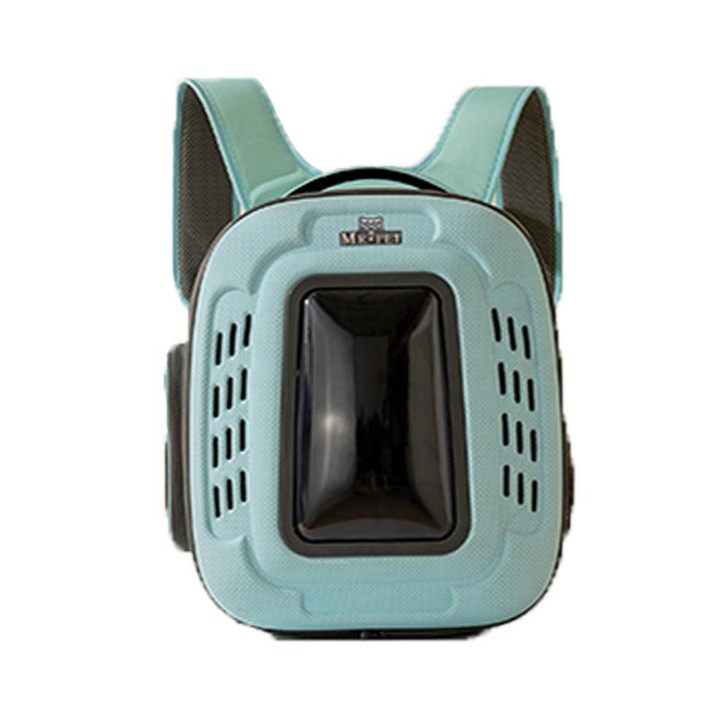 WanderPaws AirVenture pet carrier travel backpack in breathable polyester mesh for dogs and cats — view 5