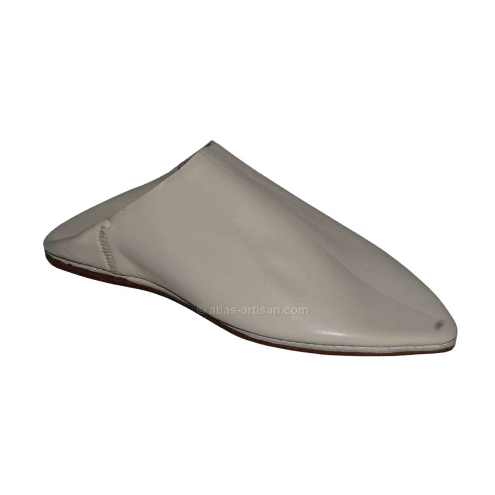 Seltan leather slippers for men premium handmade Moroccan casual footwear with durable rubber soles — view 3