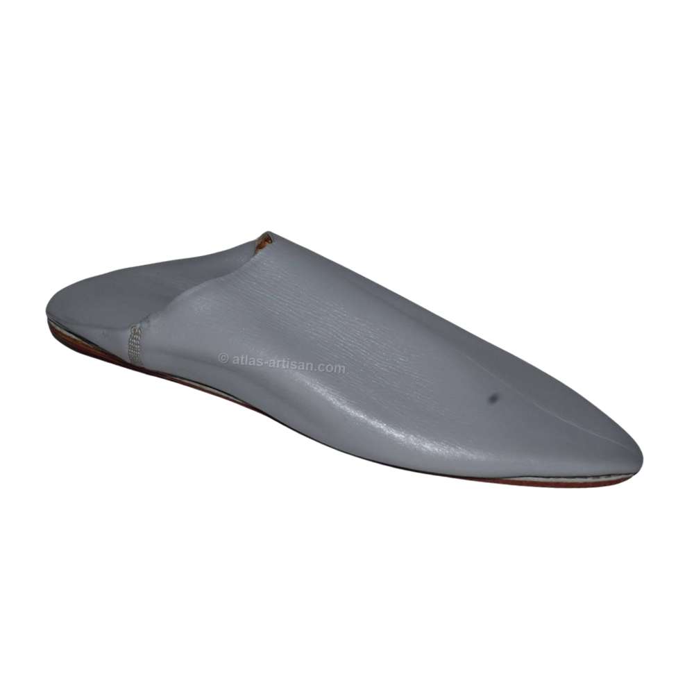 Seltan leather slippers for men premium handmade Moroccan casual footwear with durable rubber soles — view 4