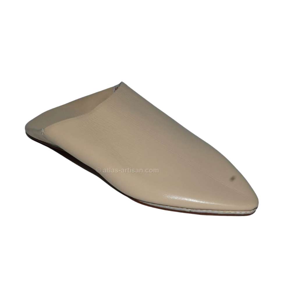 Seltan leather slippers for men premium handmade Moroccan casual footwear with durable rubber soles — view 5