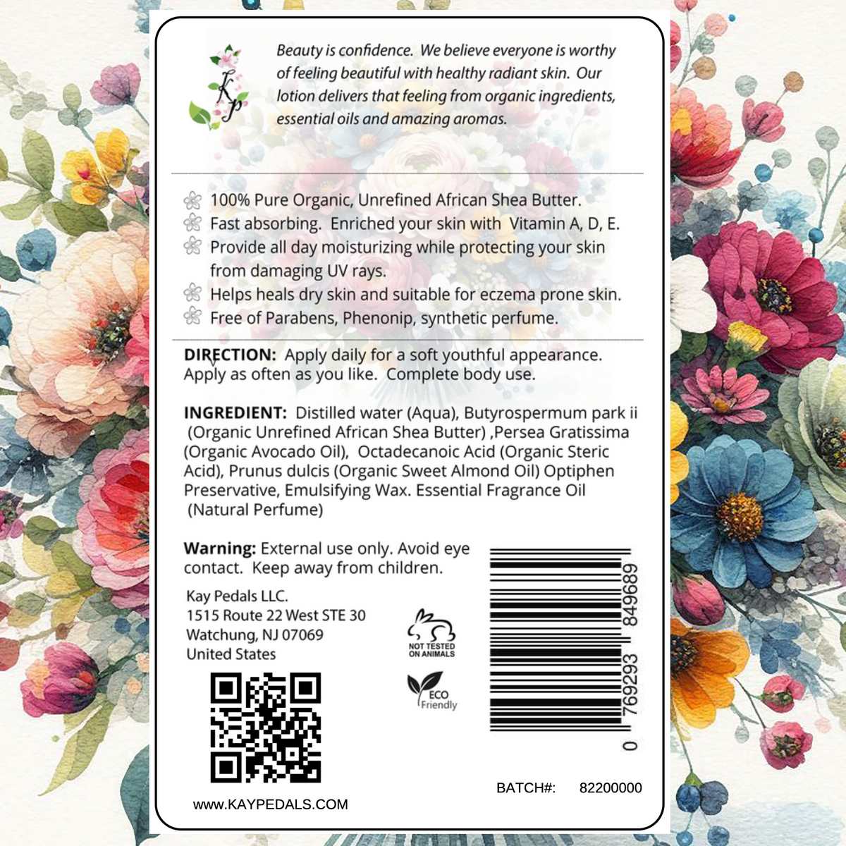 Breakfast In Paris Natural Body Lotion 12oz-1