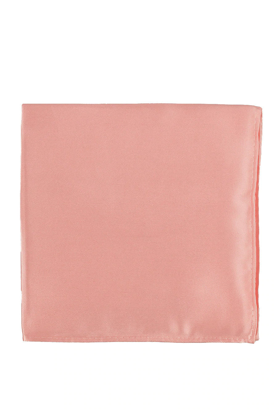 Eternity pocket square in vibrant premium satin folded elegantly for a mens tuxedo or suit — view 2